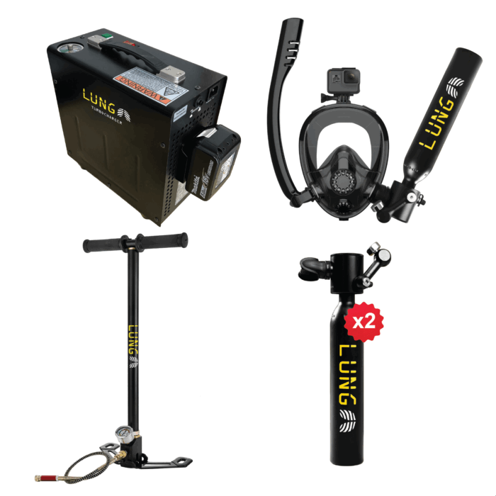 T-500 + Hand Pump + Turbocharger + Sub-Mask - Image 2