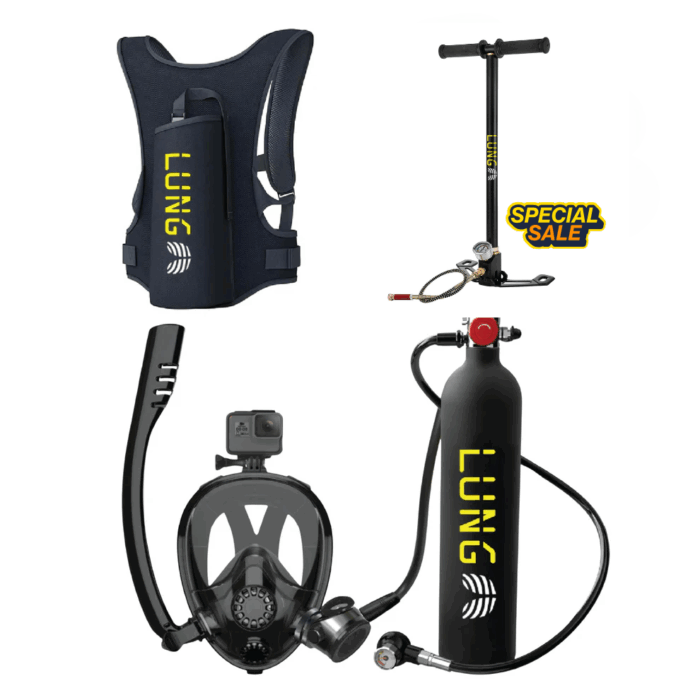Lung T-1000 + Sub-Mask + FREE Hand Pump - Image 1